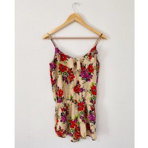 Belle Du Jour Floral Boho Romper